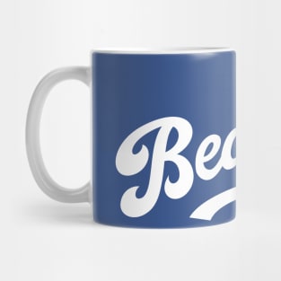 Beasties Brooklyn Dodgers White Mug